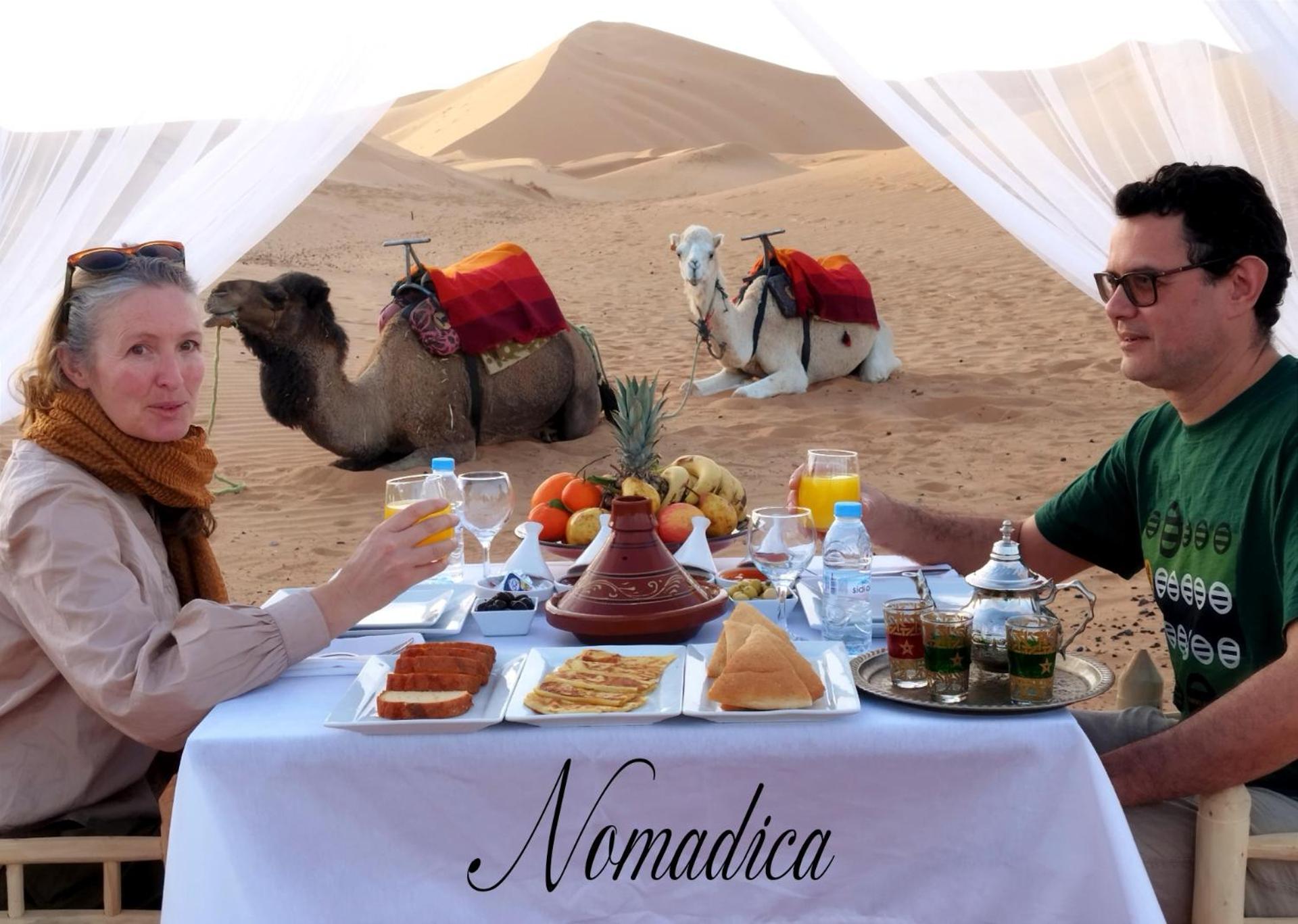 Nomadica Desert Camp Мерцуга Екстериор снимка